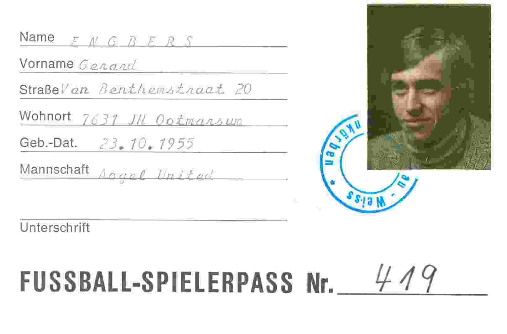 Spelerspassen voor de Duitse Liga's